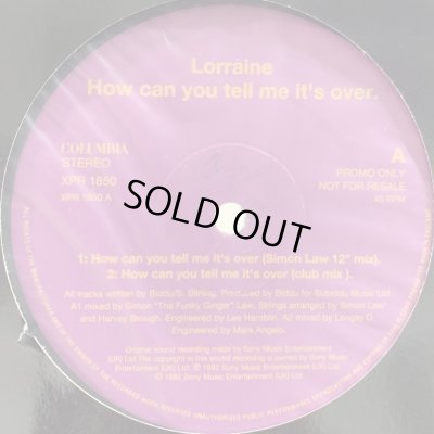 画像1: Lorraine Cato - How Can You Tell Me It's Over (12'') (Promo)