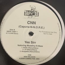 他の写真1: CNN (Capone-N-N.O.R.E.) feat. Musaliny-N-Maze - Yes Sirr (12'') (刻印入り激レア本物Promo !!)