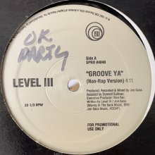 他の写真1: Level III - Groove Ya (Non-Rap Extended Mix) (12'')