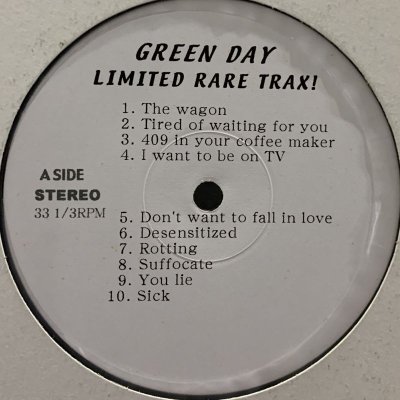 画像1: Green Day - Limited Rare Trax! (LP)