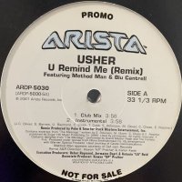 Usher feat. Blu Cantrell & Method Man - U Remind Me (Trackmasters Remix) (12'')