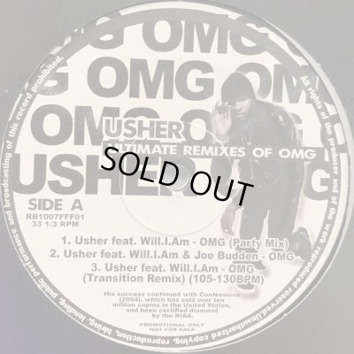 画像1: Usher - OMG (Remixes) (12'')