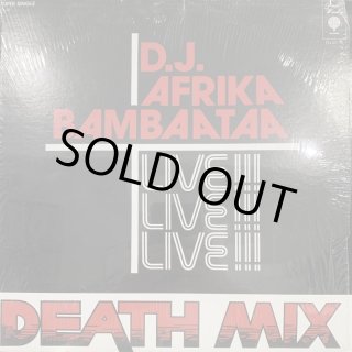 D.J. Afrika Bambaataa - Death Mix — Live!! (12'') (再発 D.J. Afrika Bambaataa - Death Mix — Live!! (12'') (再発