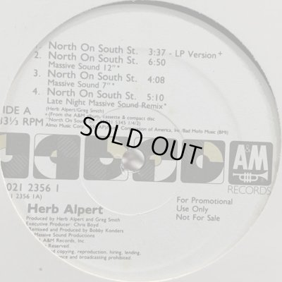 画像1: Herb Alpert - North On South St. (12'') 