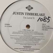 他の写真1: Justin Timberlake - I'm Lovin' It (12'')