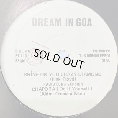 画像1: Dream In Goa - Shine On You Crazy Diamond (12'')
