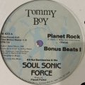Afrika Bambaataa & The Soul Sonic Force Music By Planet Patrol - Planet Rock (12'')