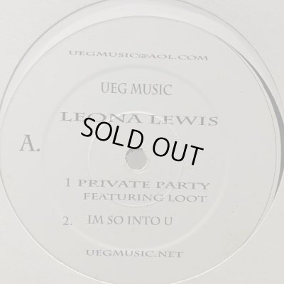 画像1: Leona Lewis - I'm So Into U (b/w Private Party) (12'')