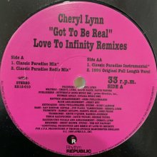 他の写真1: Cheryl Lynn - Got To Be Real （Classic Paradise Mix　＆　1995 Original Full Length Version）(12'')