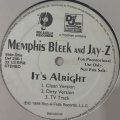 Memphis Bleek And Jay-Z -  It's Alright (12'')