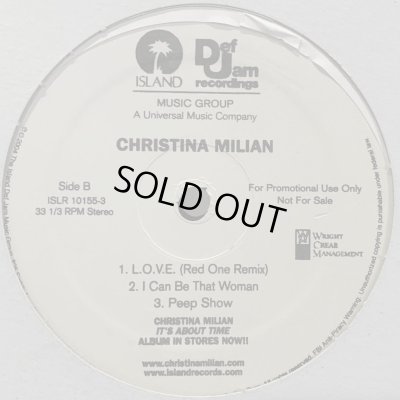 画像1: Christina Milian - L.O.V.E. (Red One Remix) (12'')