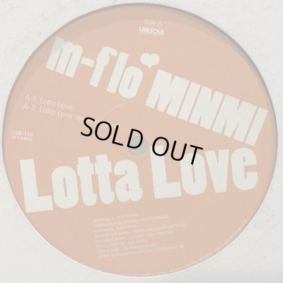 画像1: M-Flo loves Minmi - Lotta Love (12'')
