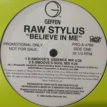 他の写真1: Raw Stylus - Believe In Me (12'')