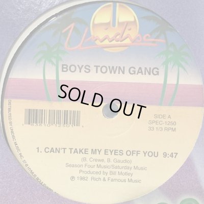 画像1: Boys Town Gang - Can't Take My Eye Off You (12'') (正規再発盤)