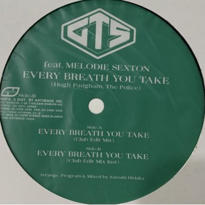 画像1: GTS - Every Breath You Take (12'')