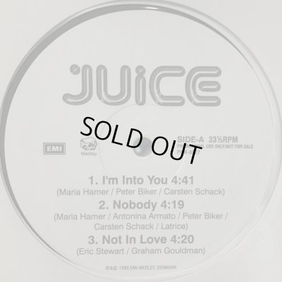 画像1: Juice - 6 Tracks EP (inc. Not In Love, Do It For You and more) (12'')