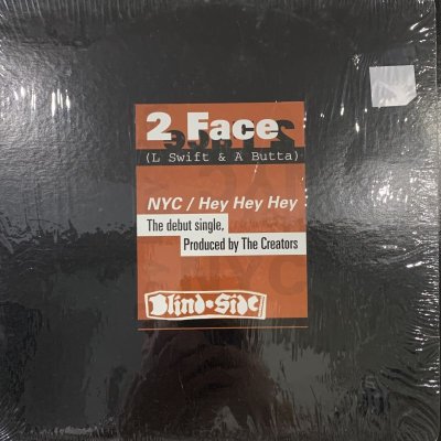 画像1: 2 Face - NYC / Hey Hey Hey (12'')