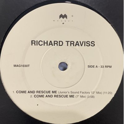 画像1: Richard Traviss - Come And Rescue Me (12'')