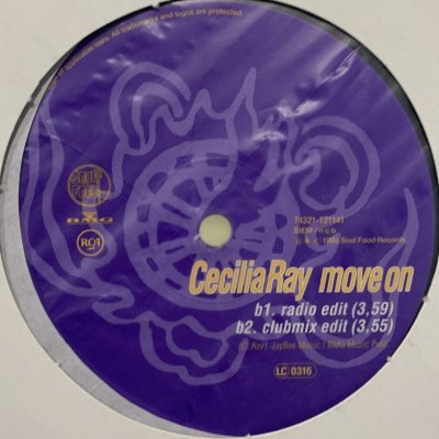 画像1: Cecilia Ray - Move On (12'')