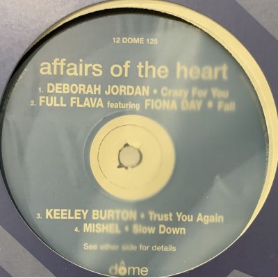 画像1: Deborah Jordan - Crazy For You (a/w Full Flava feat. Fiona Day - Fall) (12'')