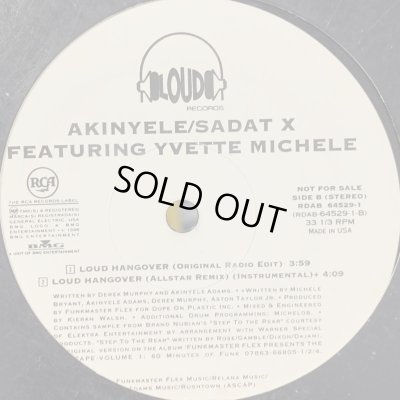画像1: Akinyele & Sadat X feat. Yvette Michele - Loud Hangover (Allstar Remix) (12'') (コンディションの為特価!!)