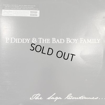 画像1: P. Diddy & The Bad Boy Family - The Saga Continues... (inc. I Need A Girl (To Bella)) (2LP) (コンディションの為特価!!)