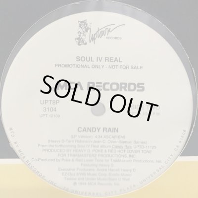 Soul For Real - Candy Rain (12'') (Japan Press !!) - FATMAN RECORDS