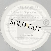 Lisa Keith - Better Than You (12'') (EP) (コンディションの為特価!!)