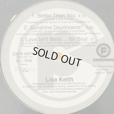 画像1: Lisa Keith - Better Than You (12'') (EP) (コンディションの為特価!!)