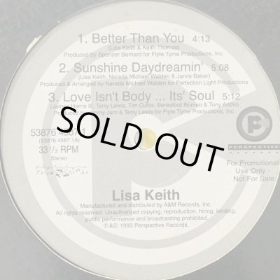 Lisa Keith - Better Than You (Party Remix) (12'') (キレイ！！) - FATMAN RECORDS