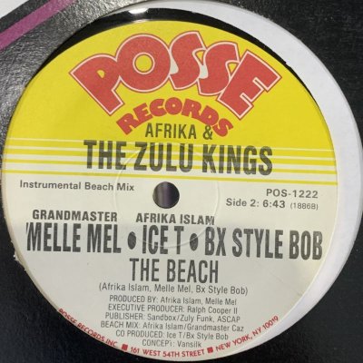 画像1: Afrika & The Zulu Kings - The Beach (12'')