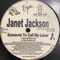 Janet Jackson - Someone To Call My Lover (12')