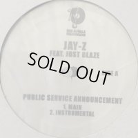 Jay-Z feat. Just Blaze - Public Service Announcement (12'')