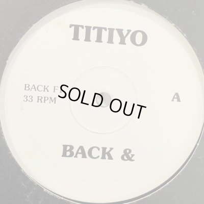 画像1: Titiyo - Back & Forth (12'')