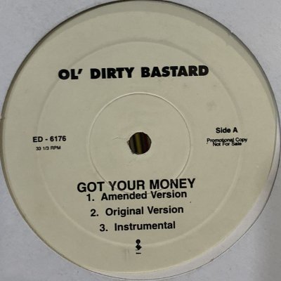 画像1: Ol' Dirty Bastard feat. Kelis - Got Your Money (12'')