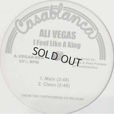 画像1: Ali Vegas - I Feel Like A King (12'')