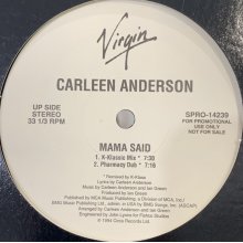 他の写真2: Carleen Anderson- Mama Said (12'') (Promo)
