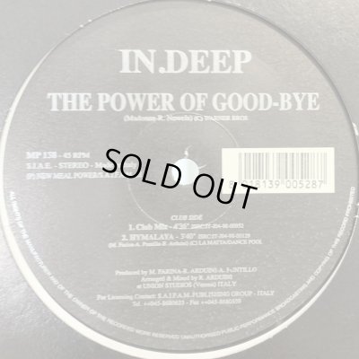 画像1: In.Deep - The Power Of Good-bye (12'')