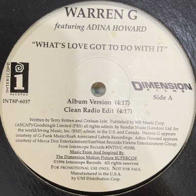 画像1: Warren G feat. Adina Howard - What's Love Got To Do What (12'')