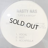 Nas feat. AZ - Life's A Bitch (inc. Accapella !!!!!!) (a/w It Ain't Hard To Tell Remix) (12'')