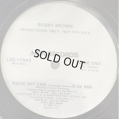 画像1: Bobby Brown - Rock Wit'cha (12'') (ピンピンUS Promo !!)