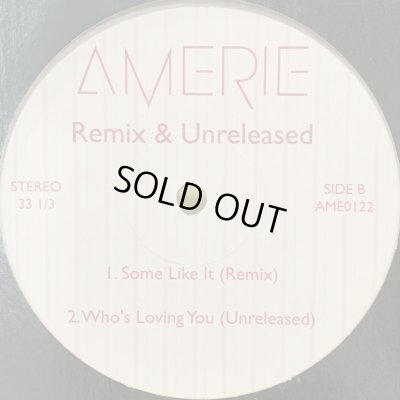 画像1: Amerie - Some Like It (Remix) (B/W Who's Loving You) (12'')