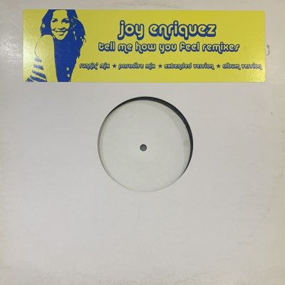 画像1: Joy Enriquez - Tell Me How You Feel (Extended Version) (12'')