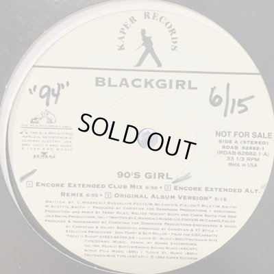 画像1: Blackgirl  - 90's Girl (Original Album Version) (12'')