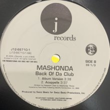 他の写真1: Mashonda - Back Of The Club (12'')