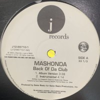 Mashonda - Back Of The Club (12'')