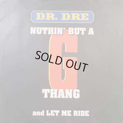 画像1: Dr. Dre feat. Snoop Doggy Dogg - Nuthin' But A "G" Thang (b/w Let Me Ride) (12'')