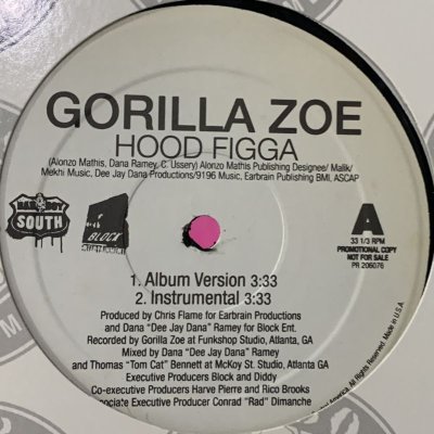 画像1: Gorilla Zoe - Hood Nigga (Hood Figga) (12'')