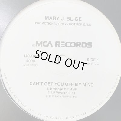 画像1: Mary J. Blige feat. The Lox  - Can't Get You Off My Mind (12'')