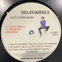 他の写真1: Lisa Stansfield - Baby Come Back (Remixes) (12'') 